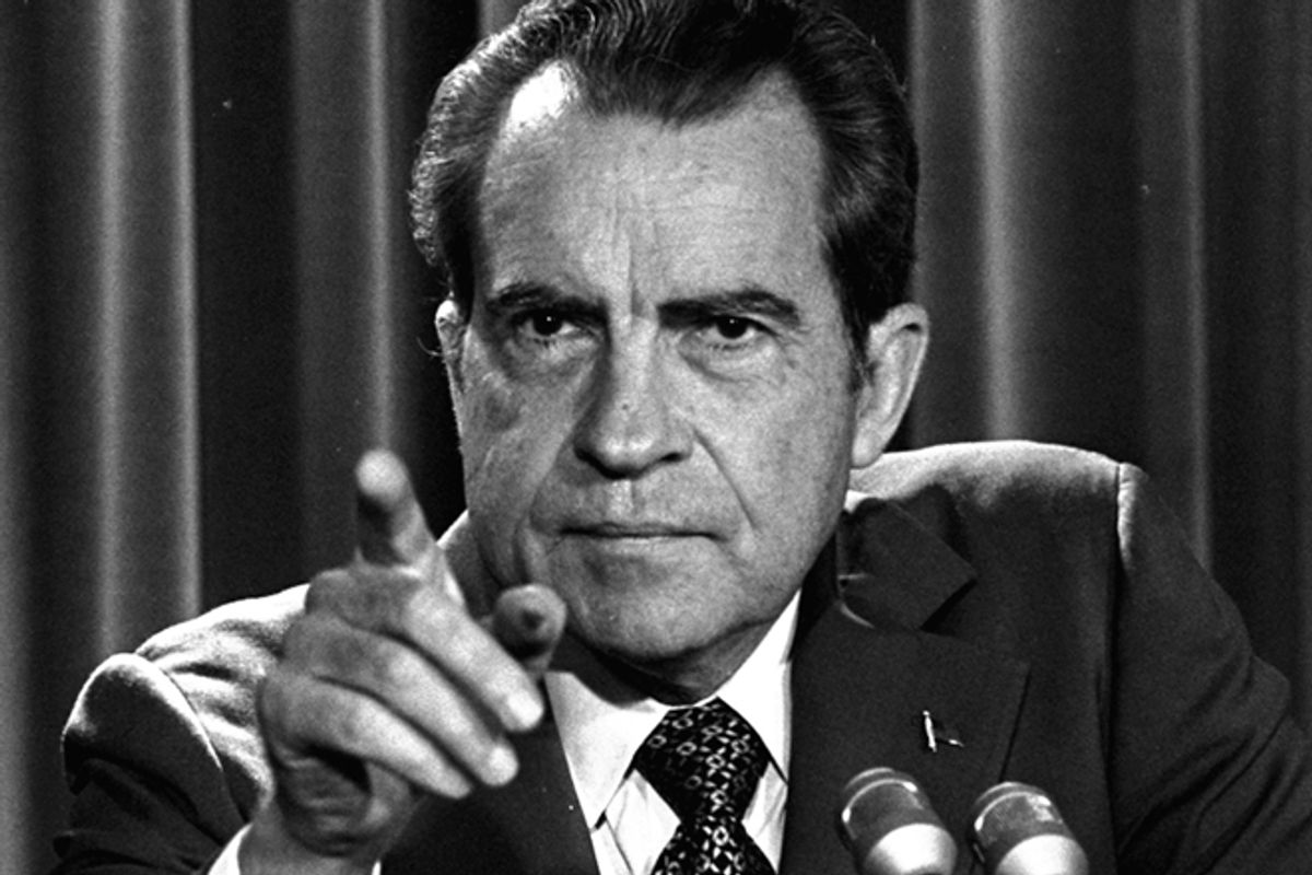 Richard Nixon in 1973       (AP/Charles Tasnadi)