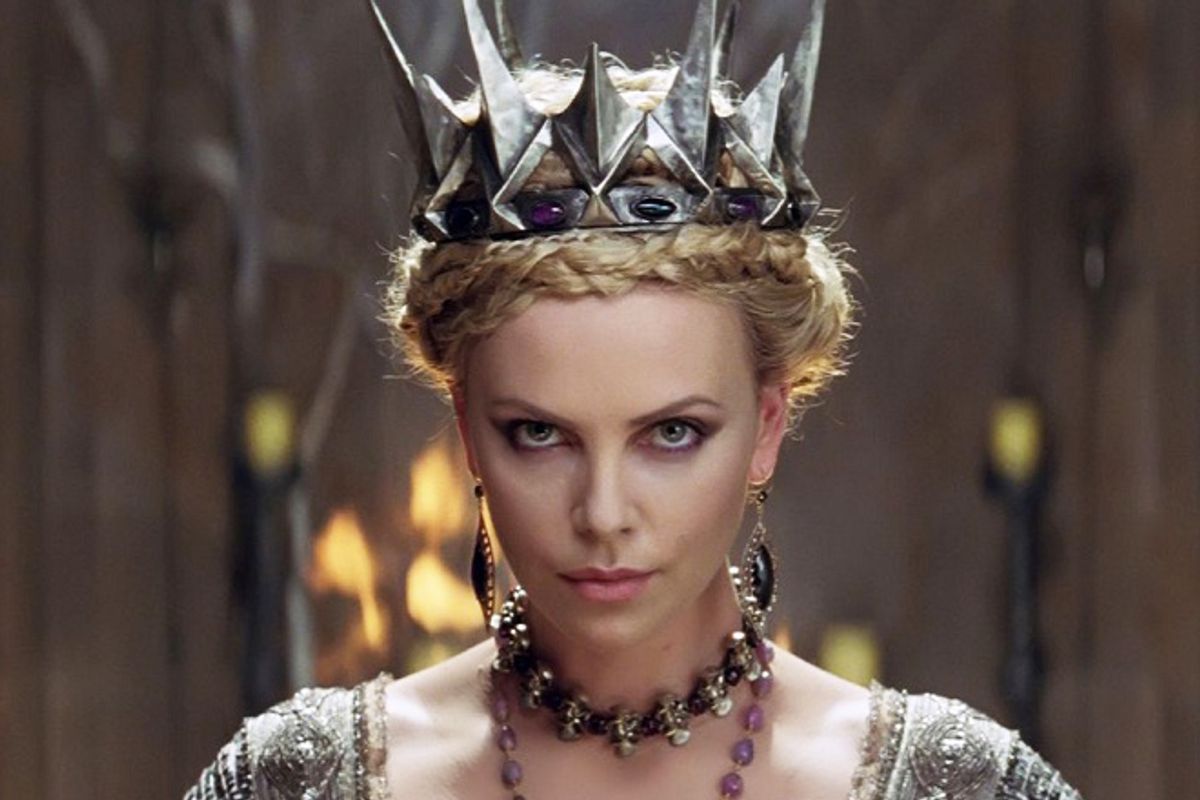 Charlize Theron in "Snow White and the Huntsman"  
