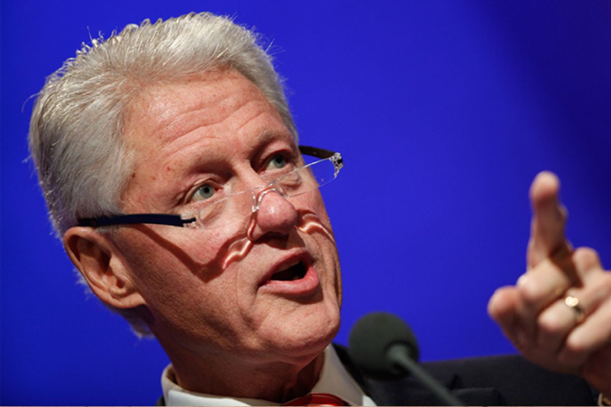 Bill Clinton     (Reuters/Chip East)