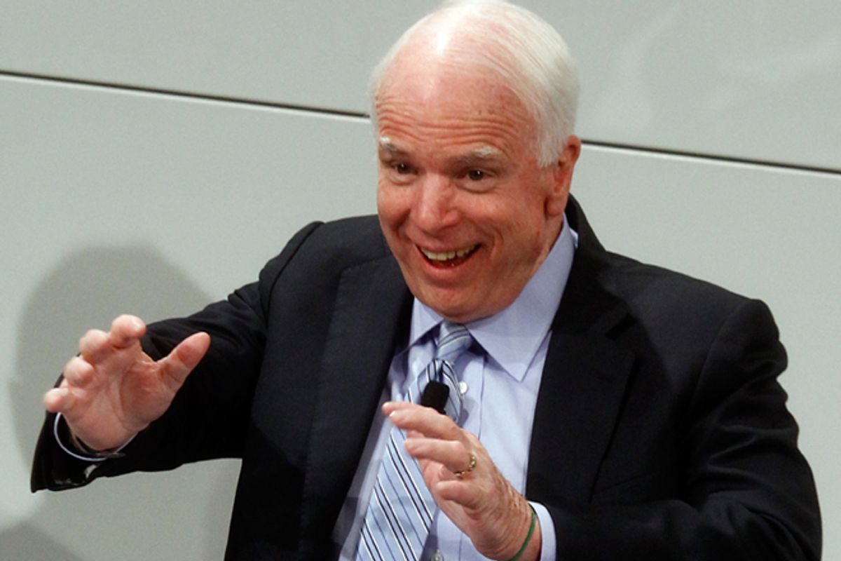 John McCain     (Reuters/Michael Dalder)