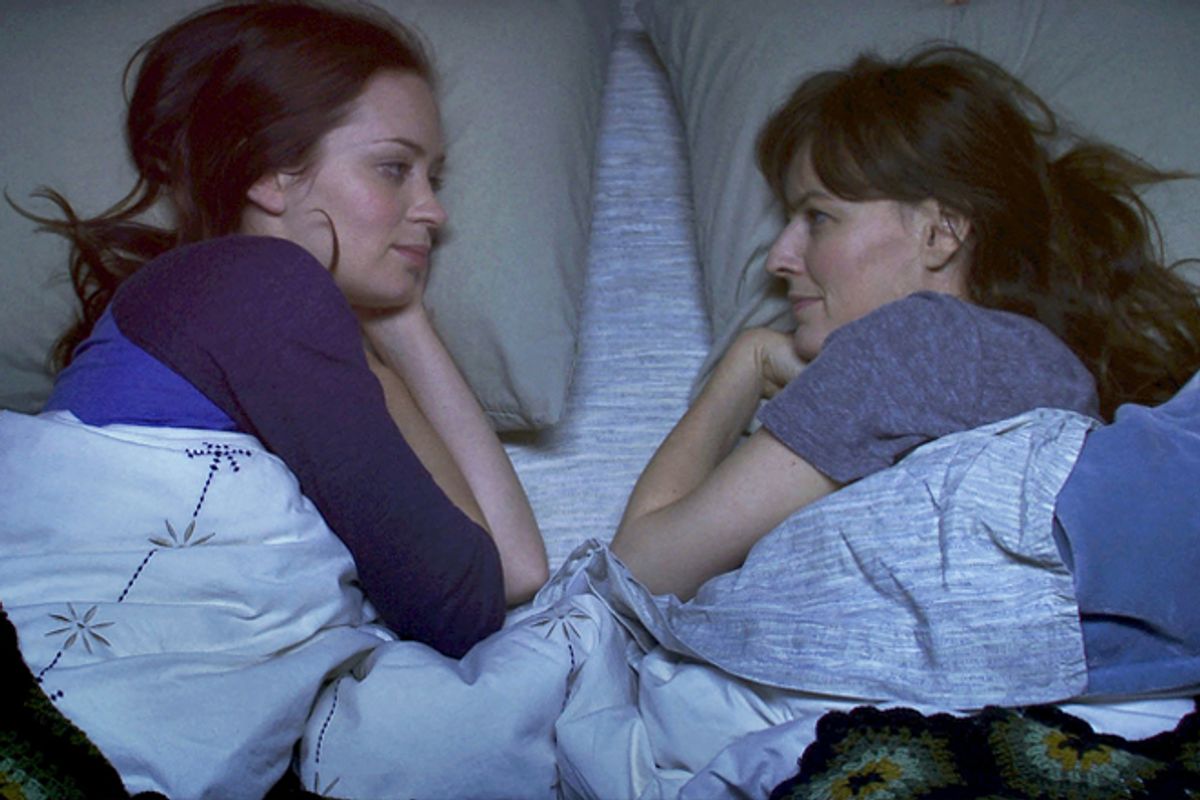 Emily Blunt and Rosemarie DeWitt in "Your Sister's Sister"     