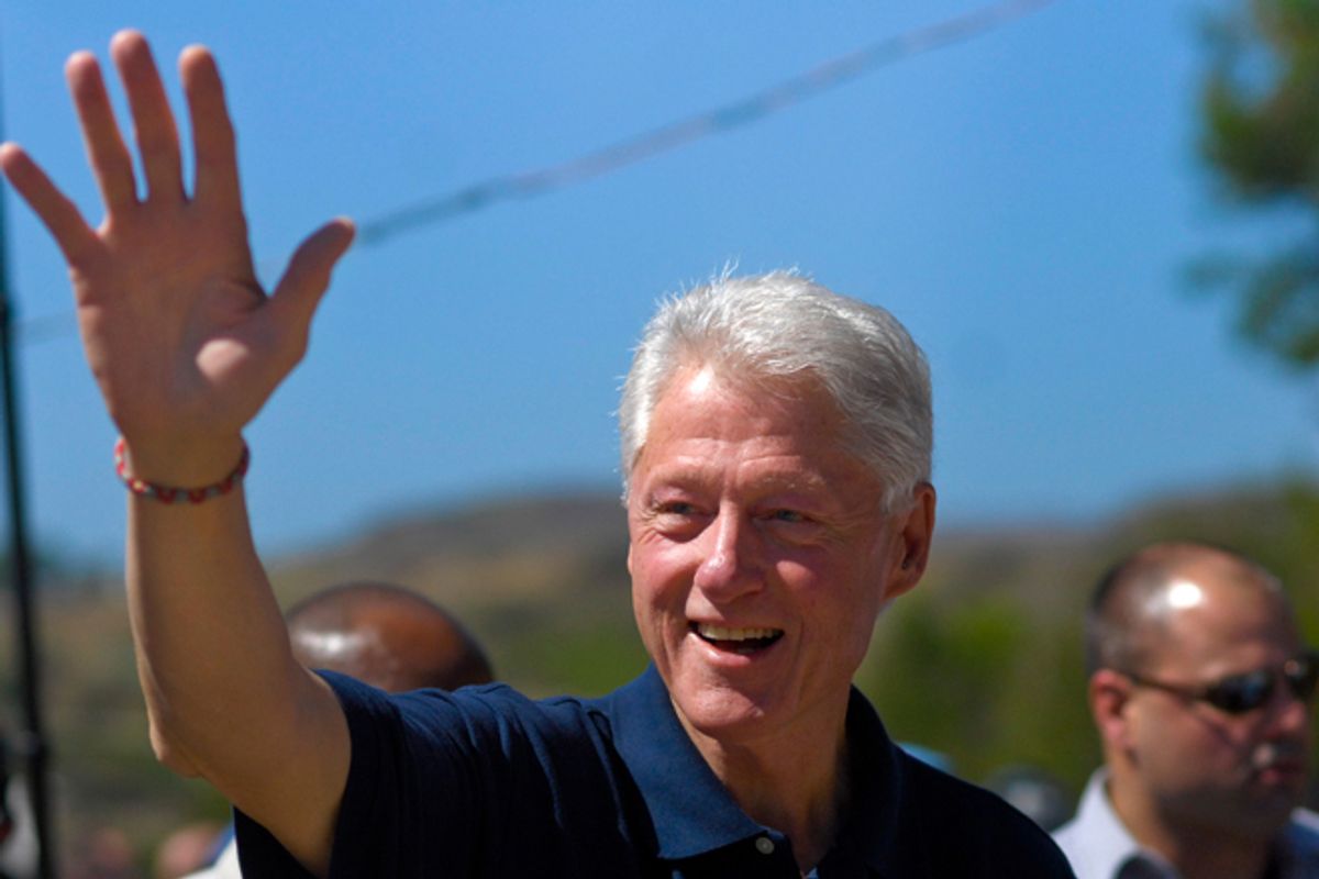  Bill Clinton     (Reuters/Swoan Parker)