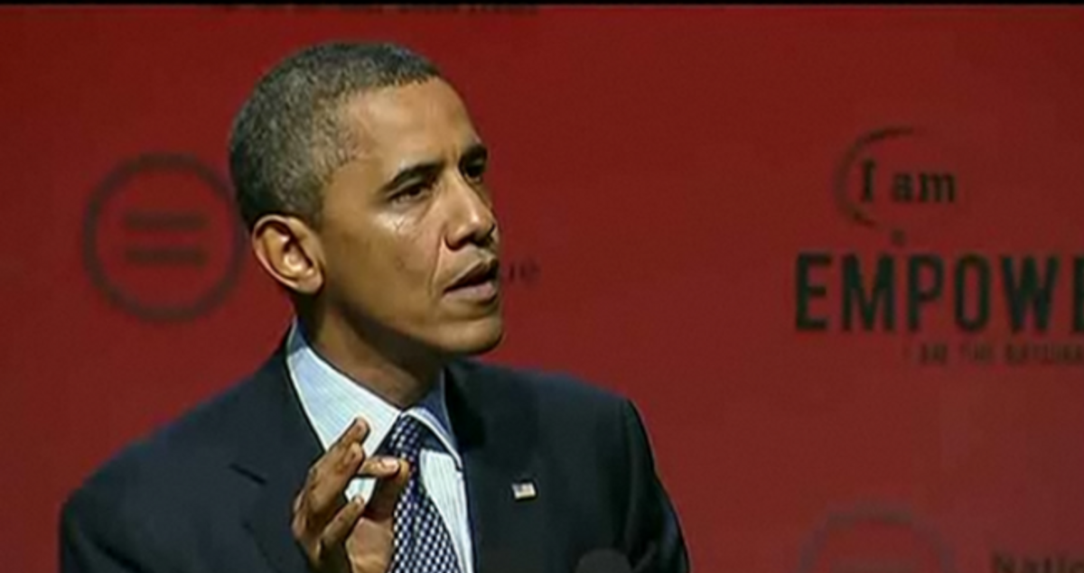  President Obama addresses the National Urban League Wednesday July 25.   (Associated Press)