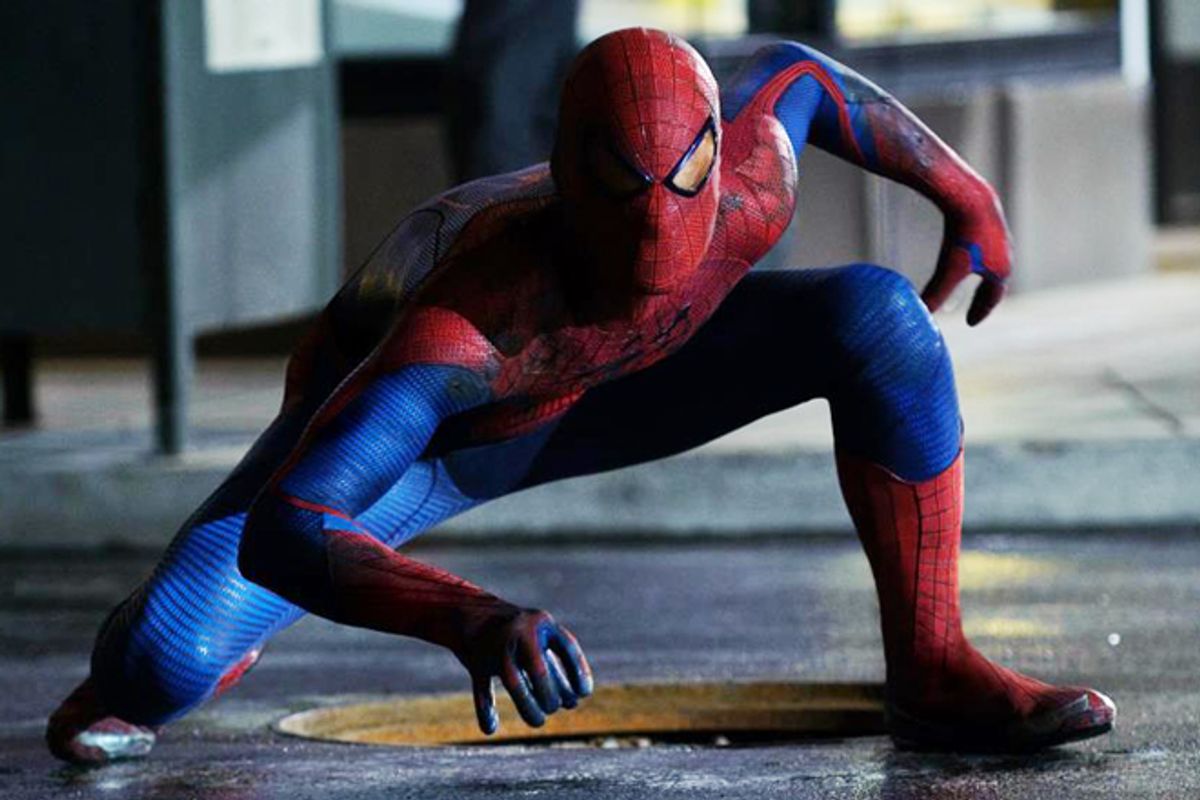 Andrew Garfield in "The Amazing Spider-Man"         