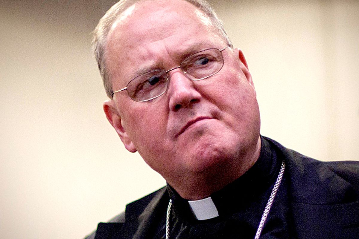 Cardinal Timothy Dolan    (AP/David Goldman)