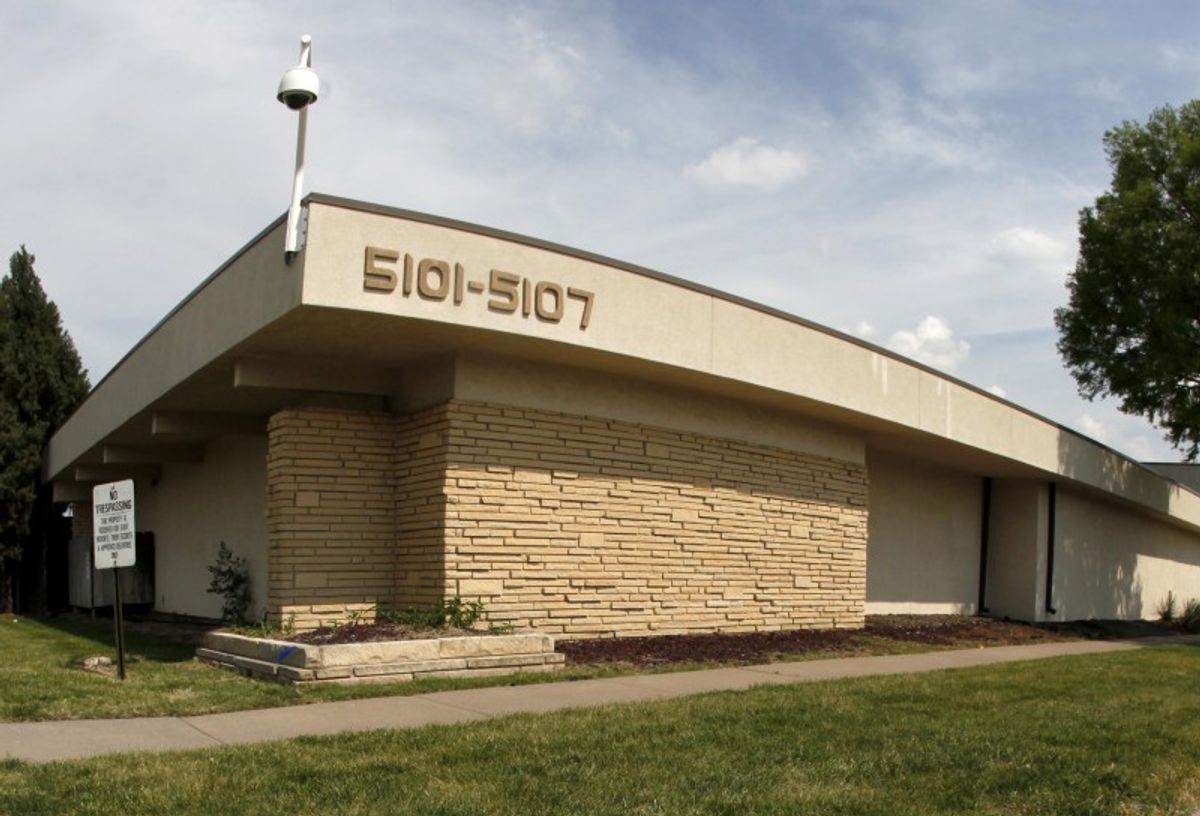 FILE - This June 1, 2009, file photo shows the clinic in Wichita, Kan., that  was owned by Dr. George Tiller.        (Associated Press, Charlie Riedel)