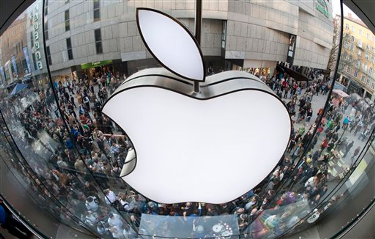 The Apple store in Munich   (AP/Lukas Barth)