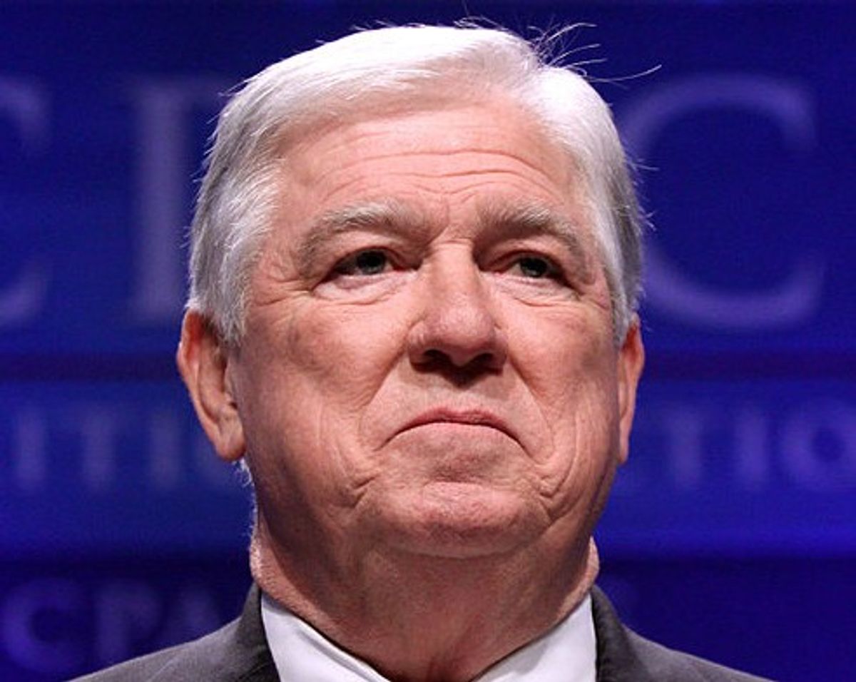  Haley Barbour speaking at CPAC in Washington D.C. in February, 2011.        (Wikipedia/Gage Skidmore)