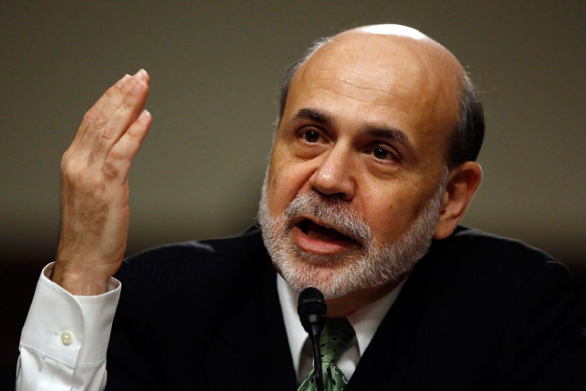 Ben Bernanke       (Reuters/Jason Reed)