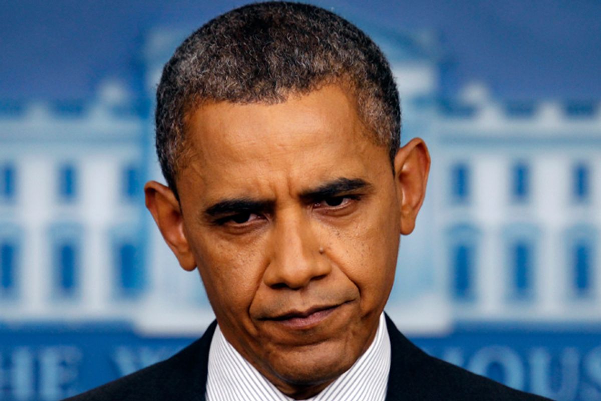 President Obama   (Reuters/Kevin Lamarque)