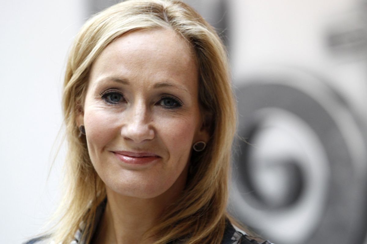 J.K. Rowling     (Reuters/Suzanne Plunkett)