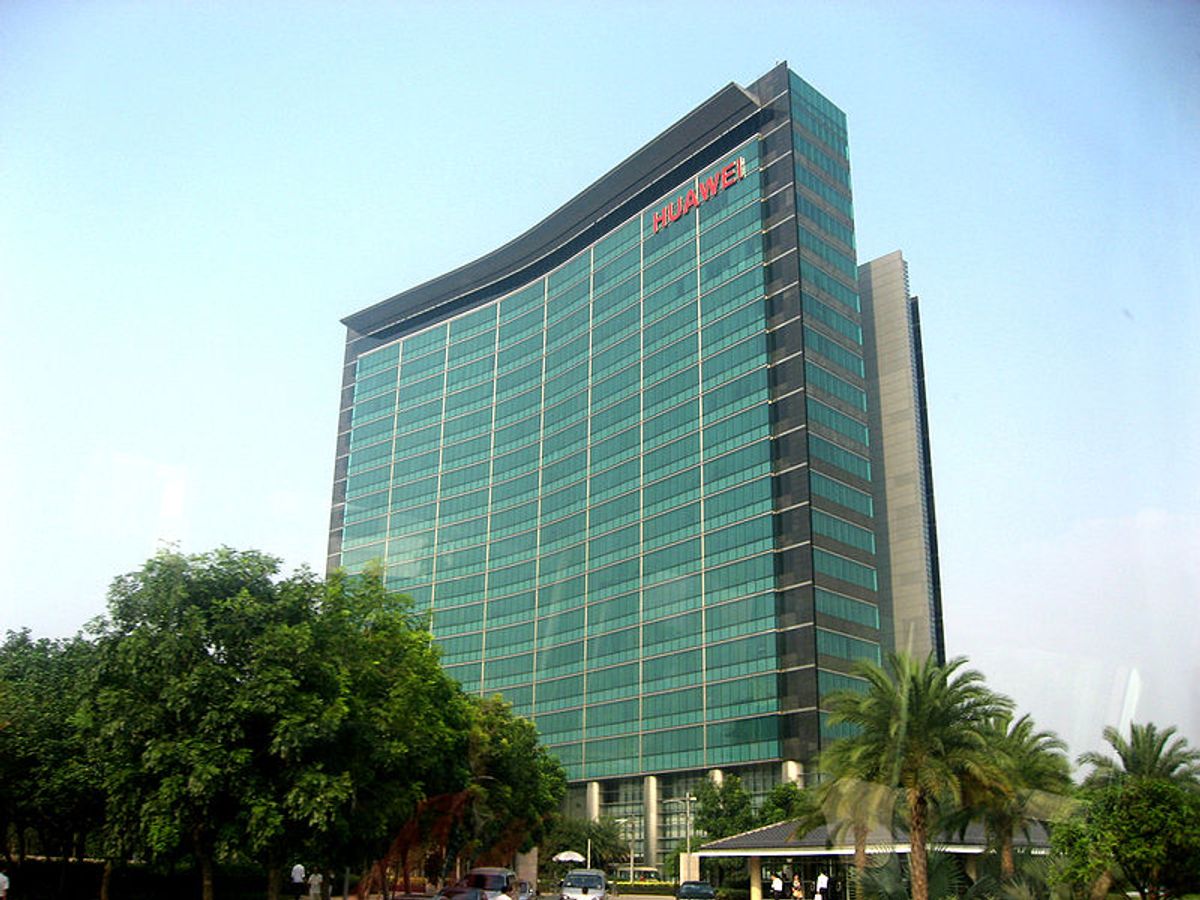  Huawei Technology in Shenzhen, China (Wikimedia) 