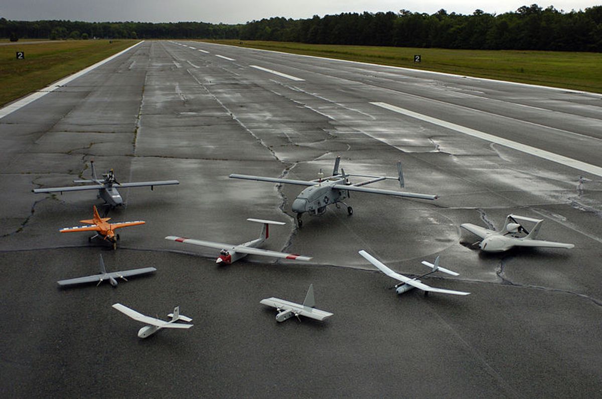  Unmanned aerial vehicles (Wikimedia)           