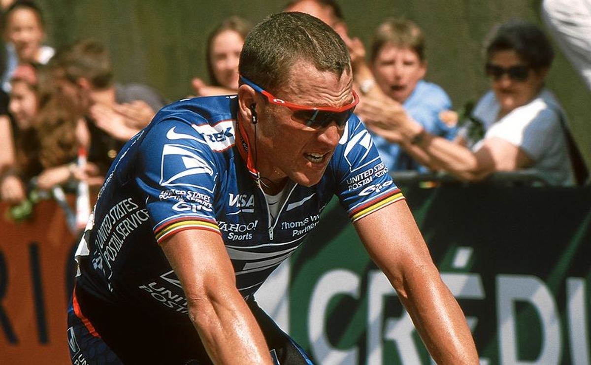  Lance Armstrong in 2002               ((Wikimedia/Benutzer Hase))