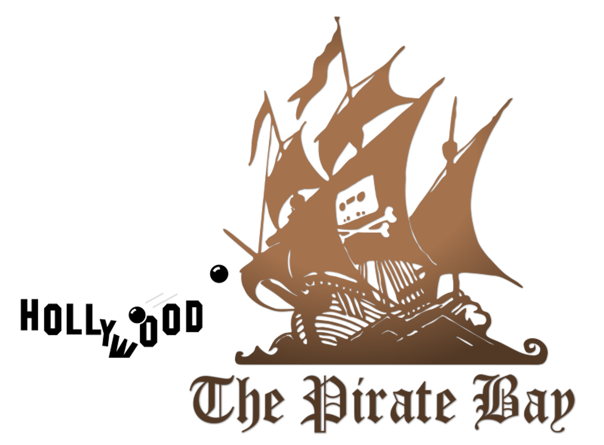 The Pirate Bay logo (Wikimedia)  