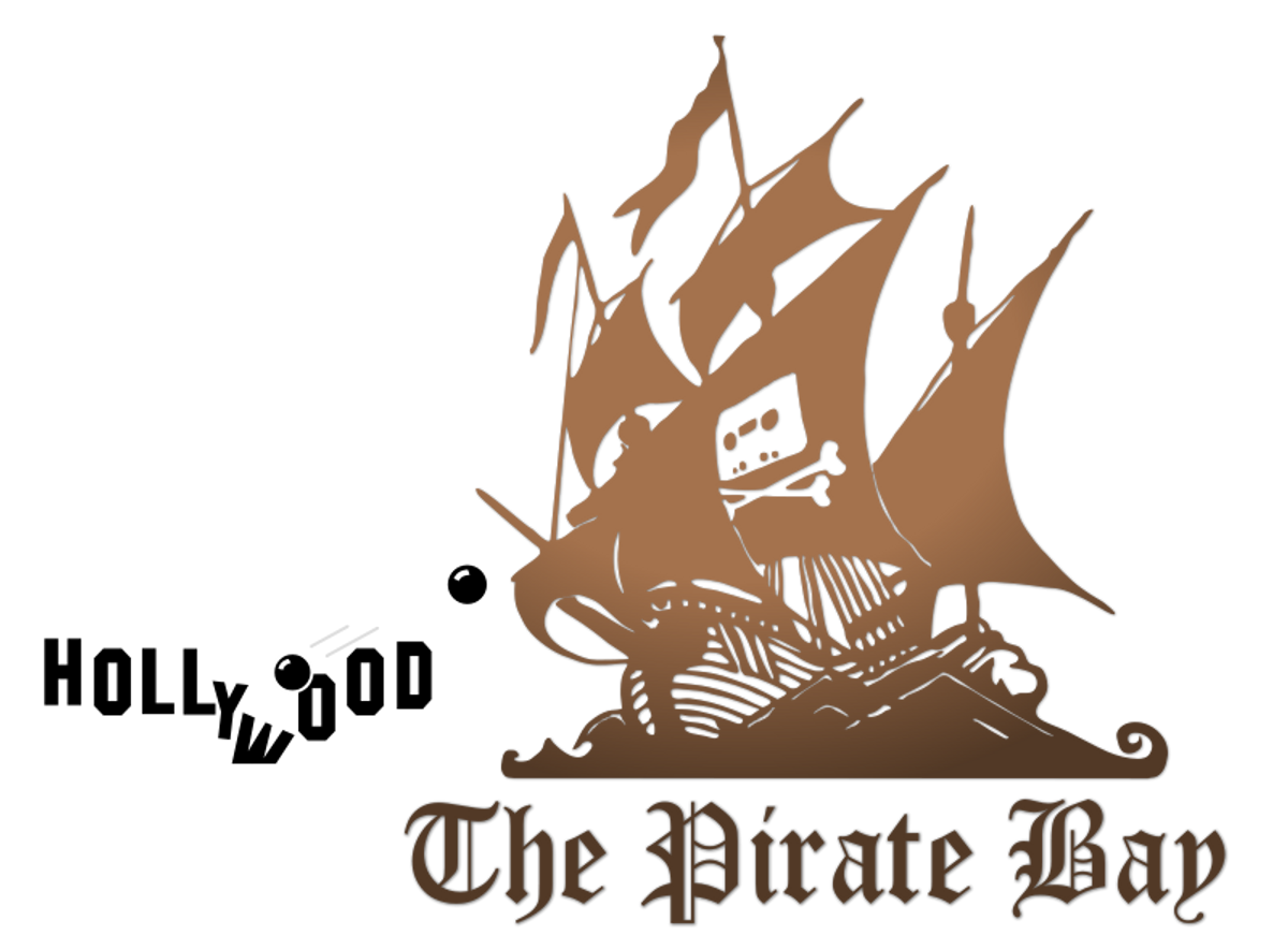 The Pirate Bay is a well-known website for illegal file sharing of cop