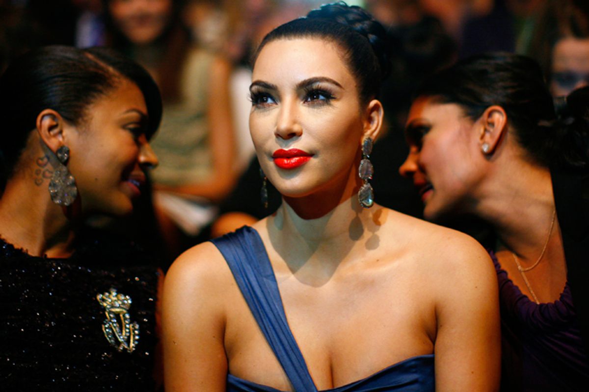Kim Kardashian             (Reuters/Eric Thayer)