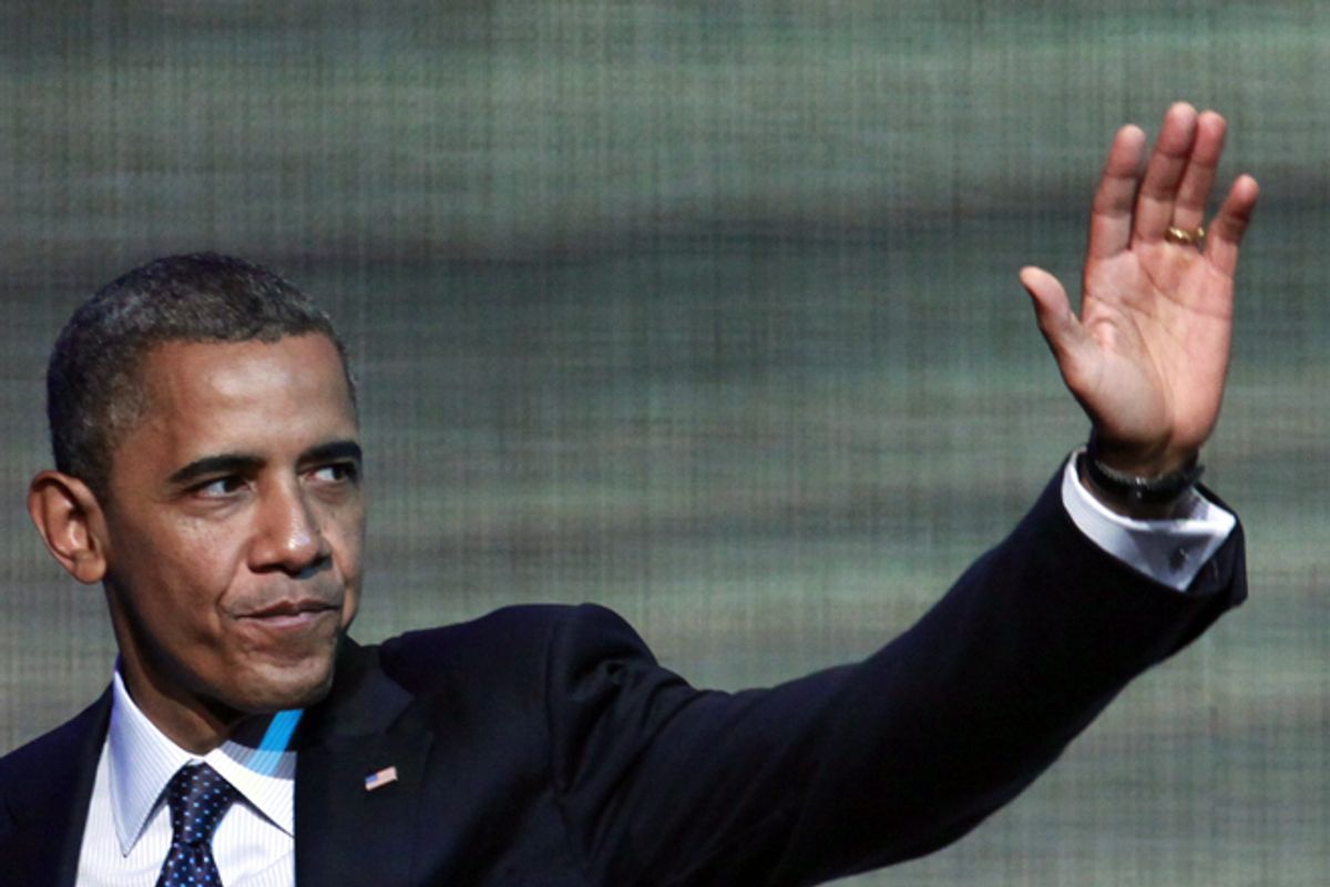 President Obama    (Reuters/Andrew Burton)