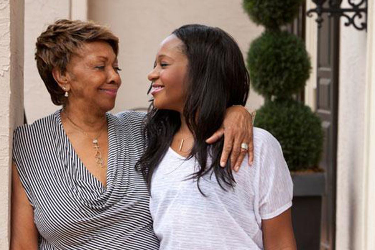Cissy Houston and Bobbi Kristina Brown in "The Houstons: On Our Own"    