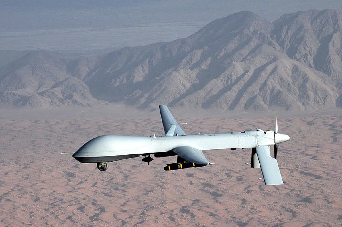 A predator drone was shot at (but missed) by two Iranian warplanes (Wikimedia)    