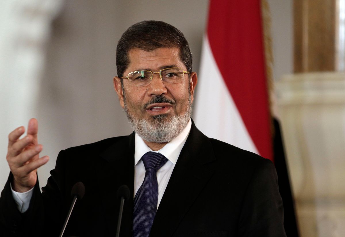 Egyptian President Mohammed Morsi               (AP/Maya Alleruzzo)