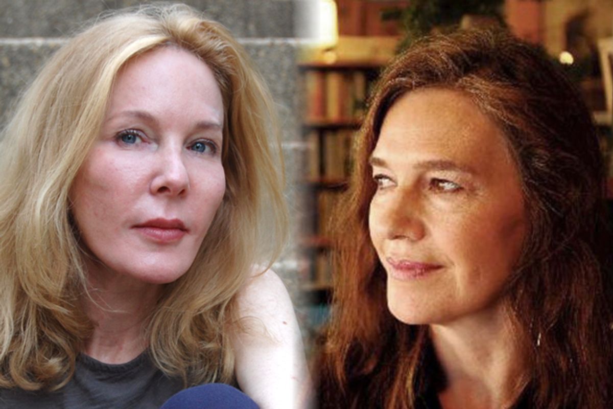 National Book Award winners Katherine Boo (left) and Louise Erdrich       (Heleen Welvaart/Angela Erdrich)