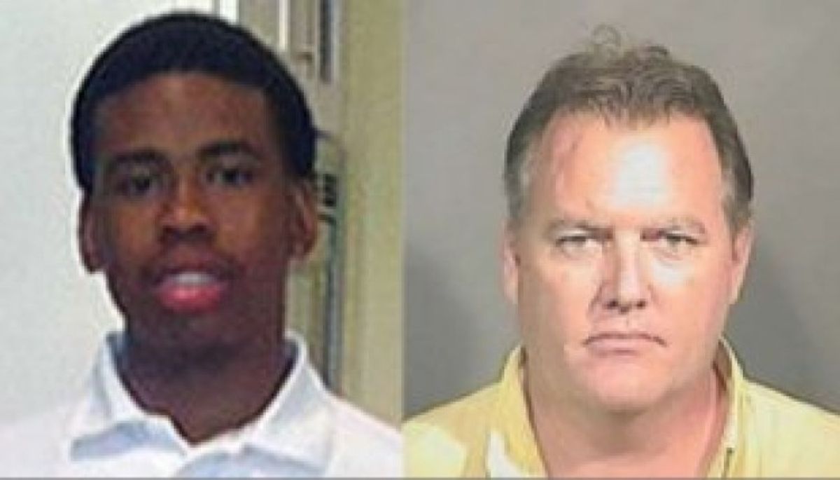 Jordan Davis (L) was shot and killed by Michael Dunn (R) this Friday in Jacksonville, Fla.  