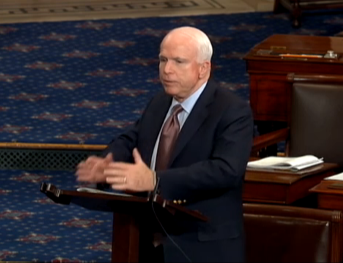 Senator John McCain     (via ABC)