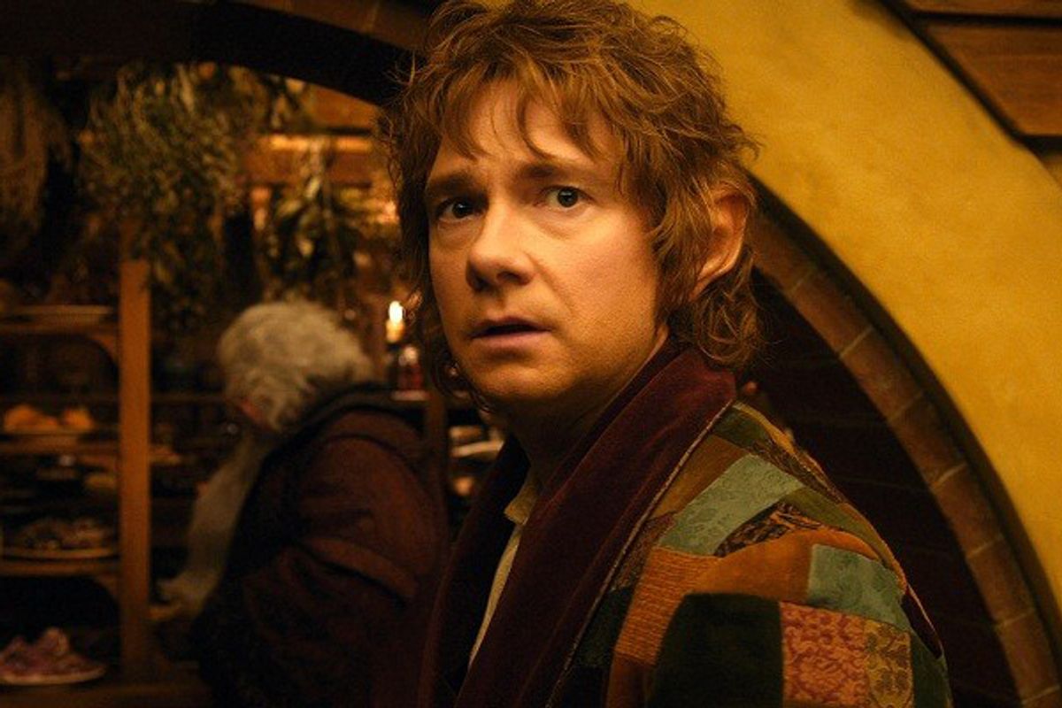 Martin Freeman in "The Hobbit: An Unexpected Journey"   
