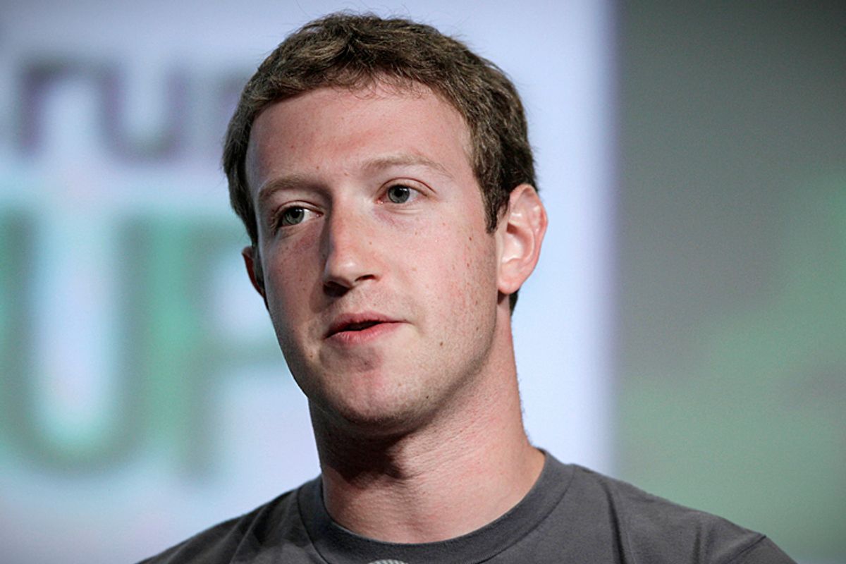 Mark Zuckerberg           (AP/Eric Risberg)