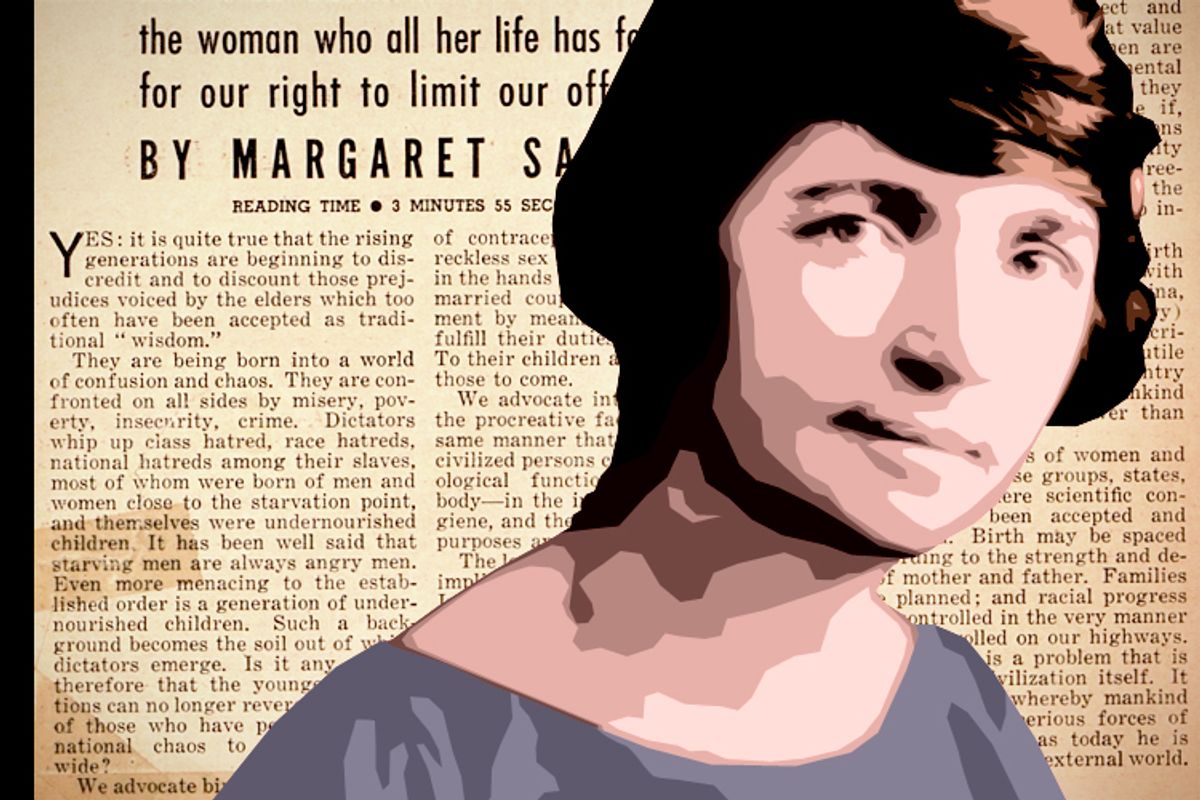 Margaret Sanger Birth Control Is Freedom Salon Com   Margaret Sanger Essay 