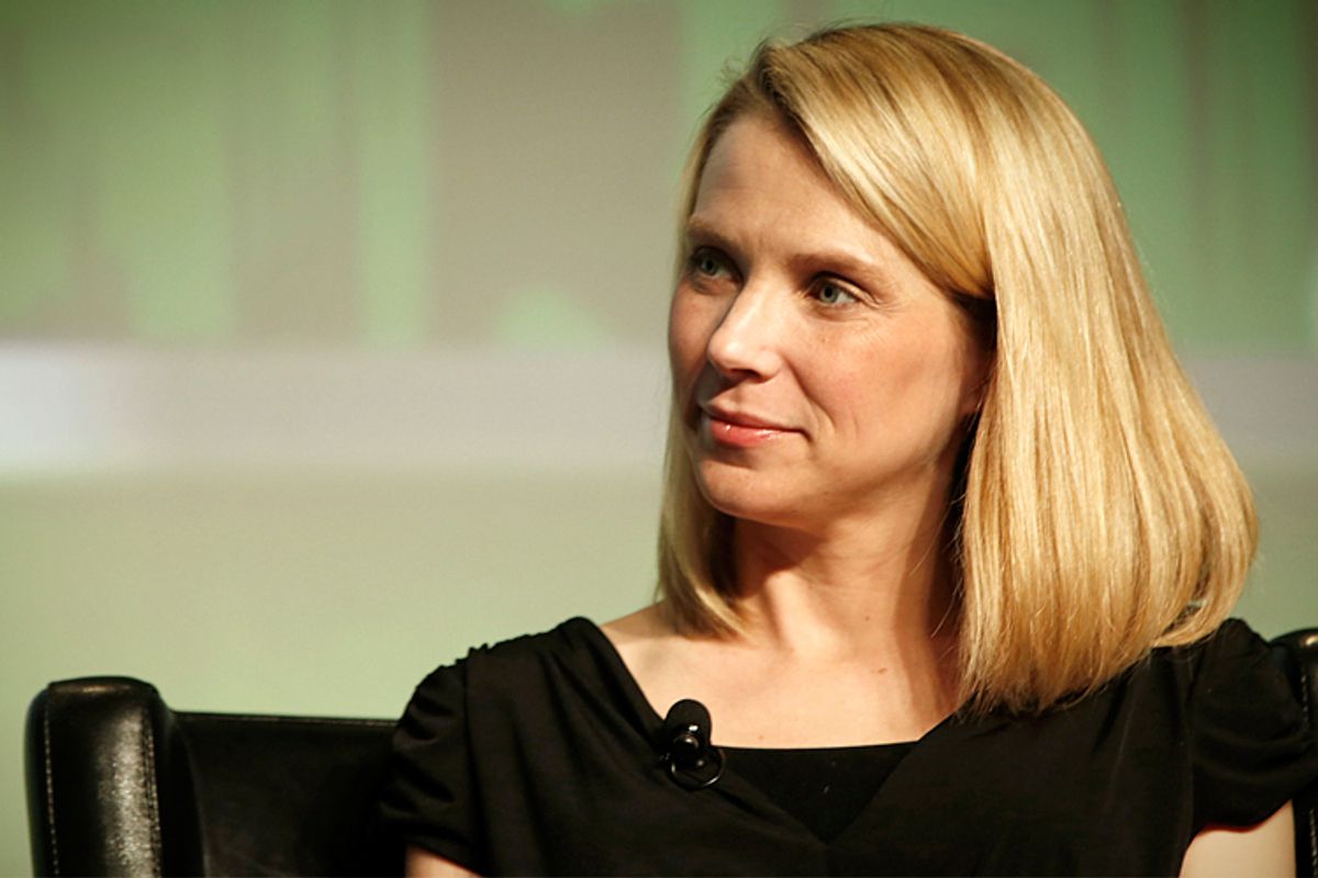 Yahoo! Chief Executive Marissa Mayer            (Reuters/Stephen Lam)