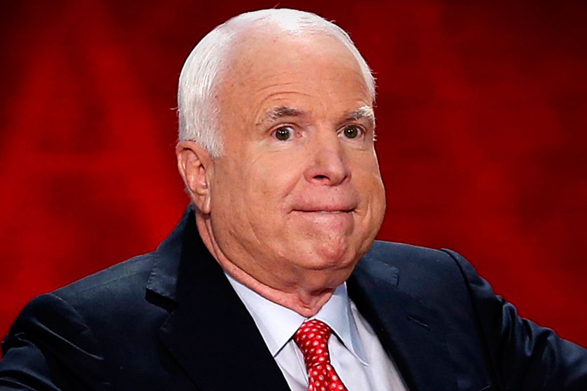 Sen. John McCain       (Reuters/Mike Segar)