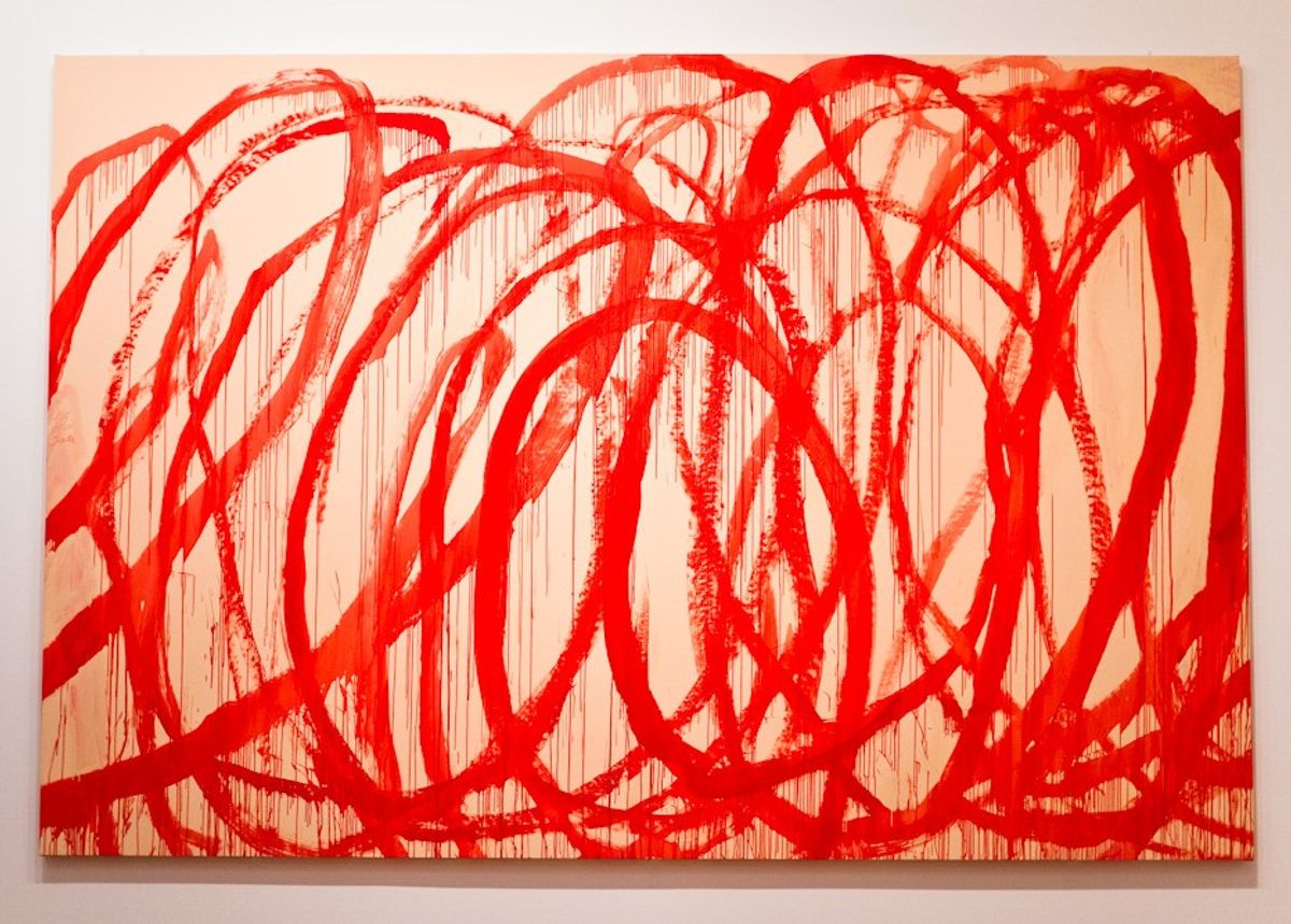 Cy Twombly, Untitled VIII [Bacchus], 2005   (Flickr Creative Commons/stÃ«ve (Steve Parkinson))