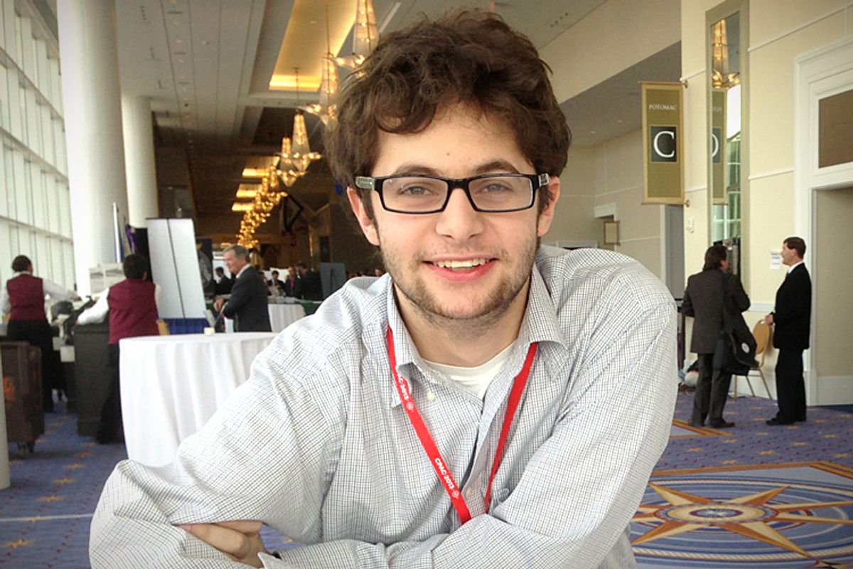  Jonathan Krohn at CPAC, 2013.  