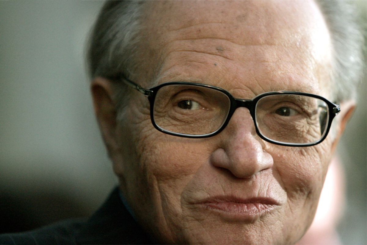 Larry King  (Reuters/Mario Anzuoni)