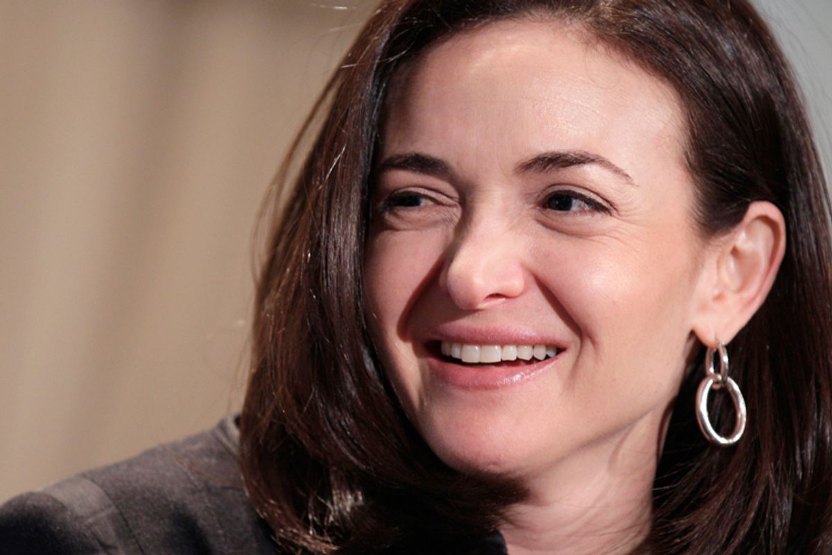 Sheryl Sandberg, Facebook's chief operating officer.                   (AP/Gregory Bull)