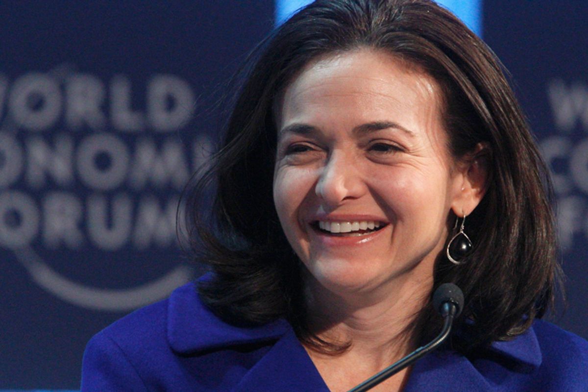 Facebook's Chief Operating Officer Sheryl Sandberg               (Reuters/Christian Hartmann)