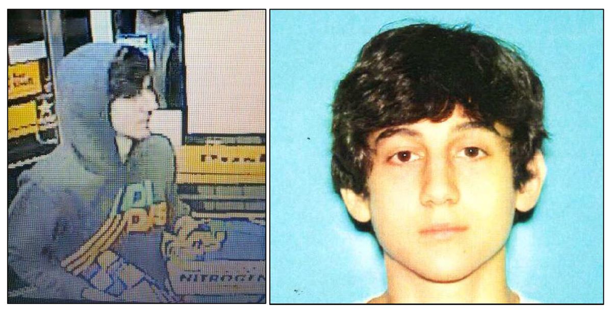 This image provided by the Boston Regional Intelligence Center shows Dzhokhar A. Tsarnaev.              (AP/Boston Regional Intelligence Center)