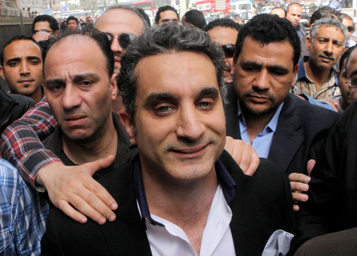 Bassem Youssef   (AP/Amr Nabil)