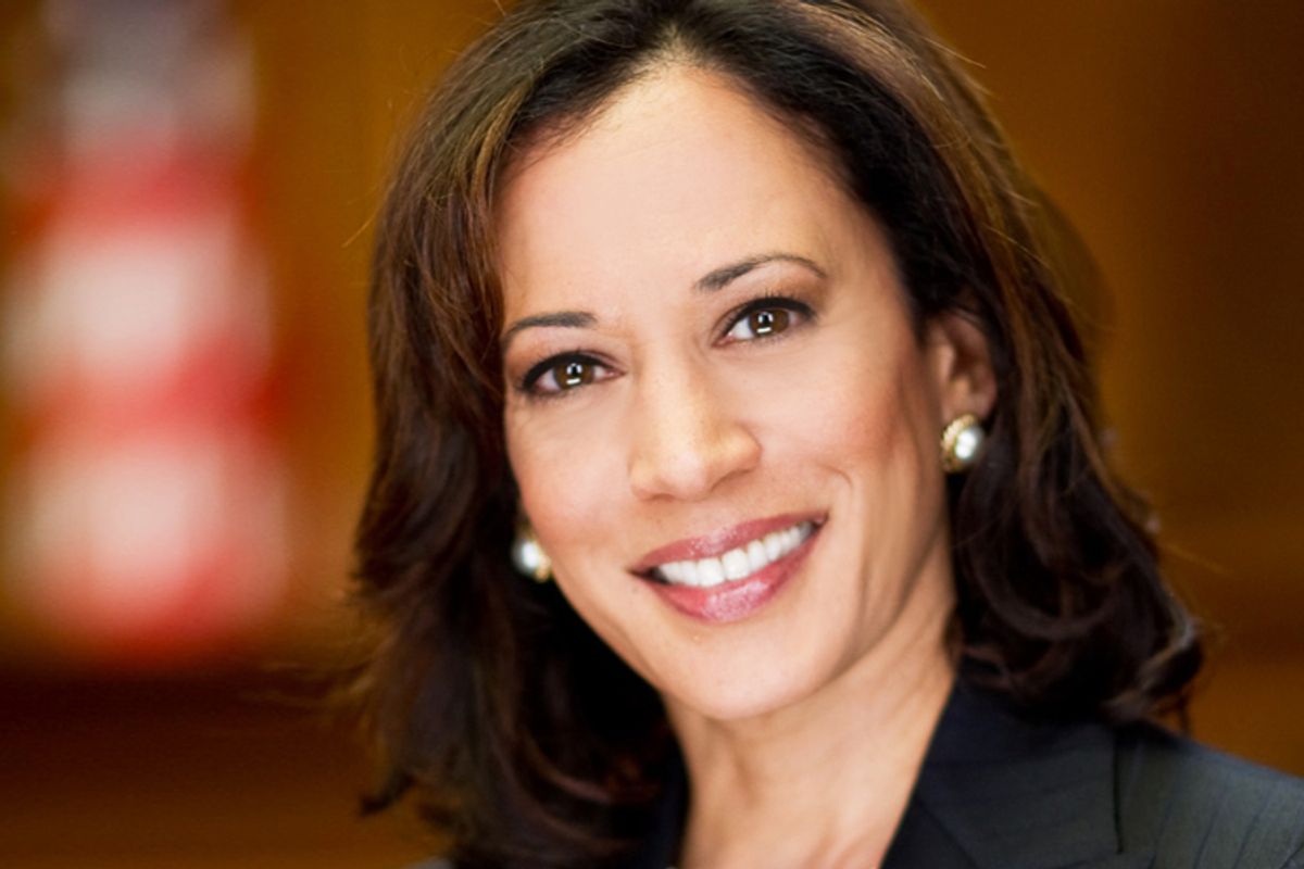 California Attorney General Kamala Harris      