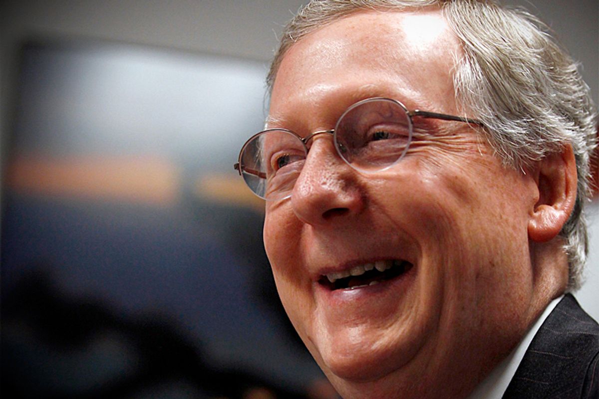 Mitch McConnell              (Reuters/Jim Young)