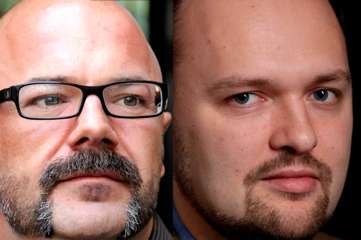 Andrew Sullivan, Ross Douthat         (Wikimedia/Trey Ratcliff/The New York TImes)