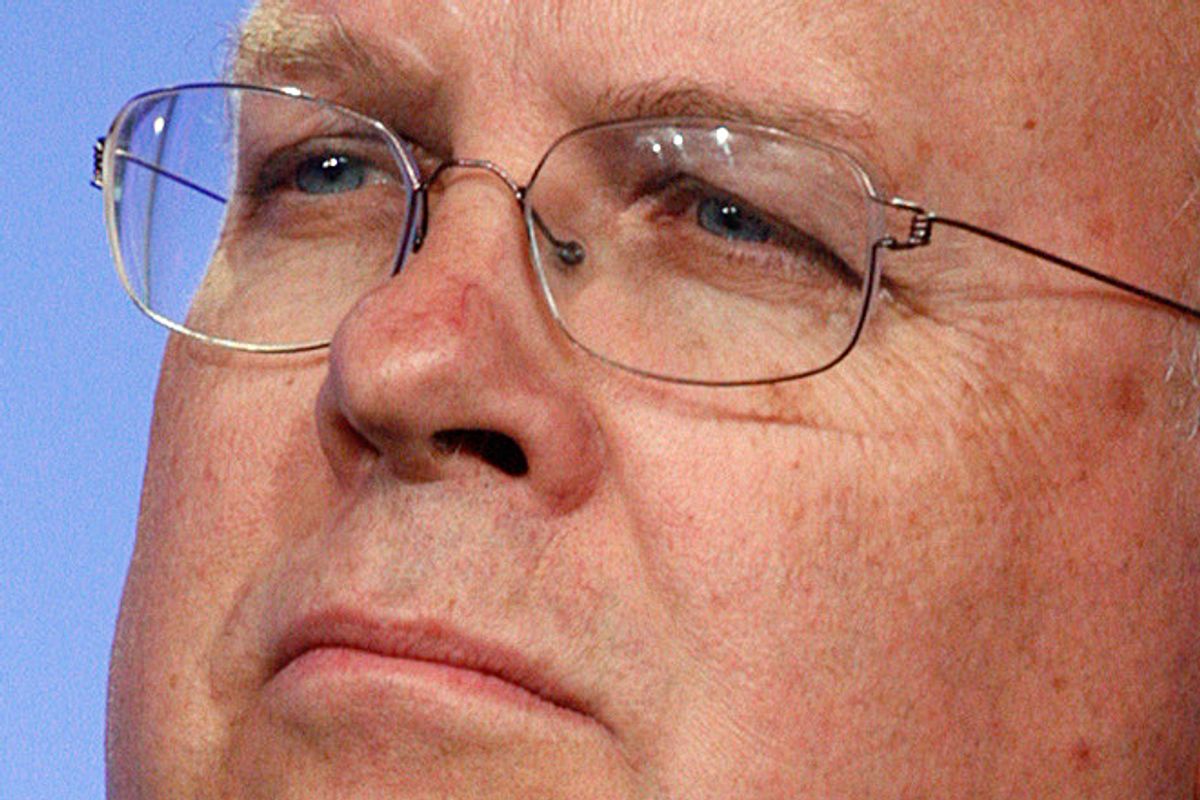 Karl Rove                           (Reuters/Fred Prouser)