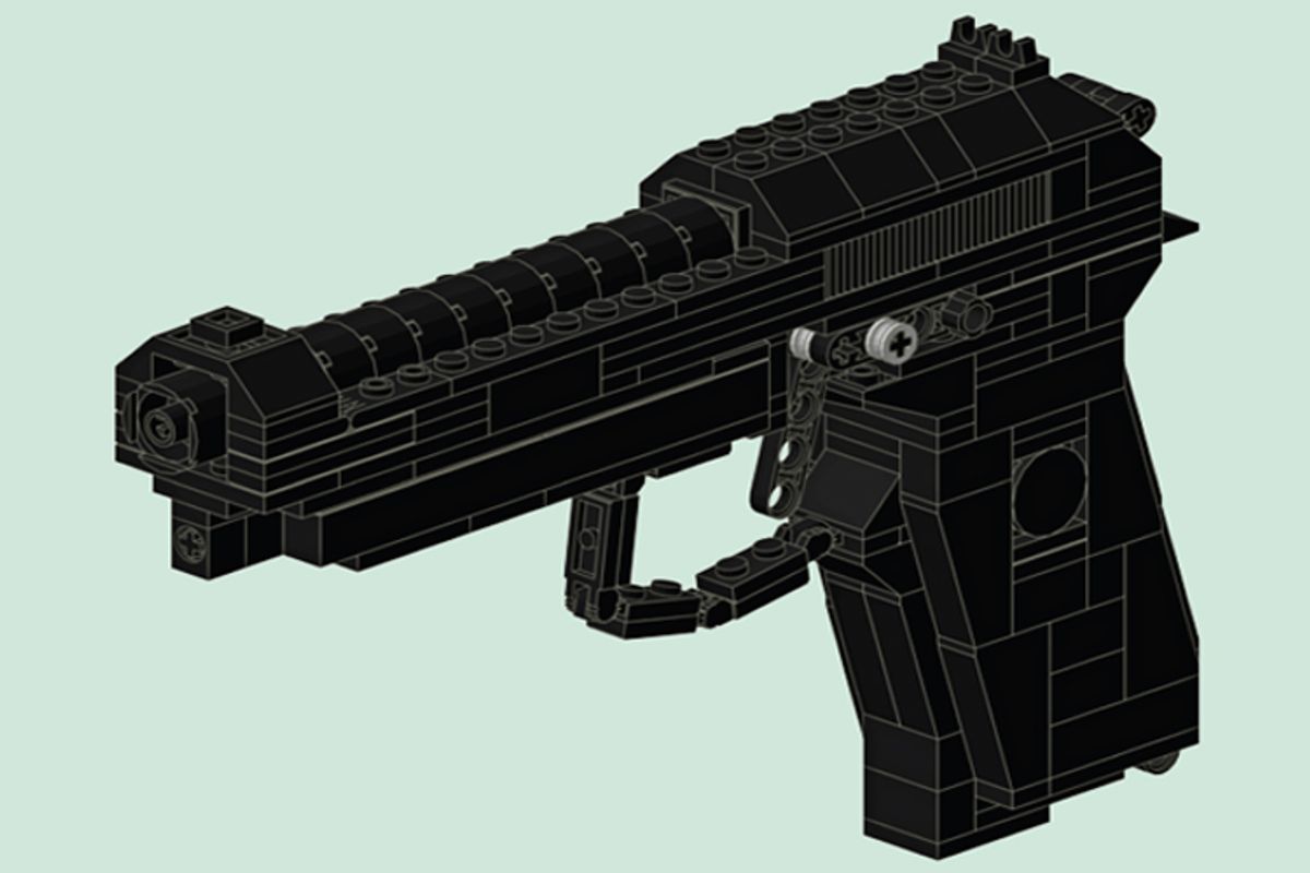 how to make a real laser gun