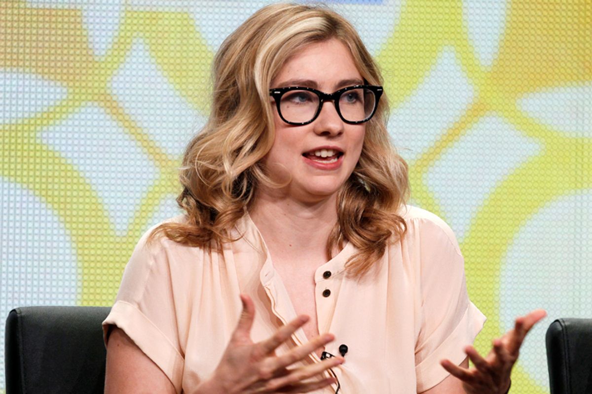 Liz Meriwether, creator, writer and executive producer of "New Girl"    (Reuters/Fred Prouser)