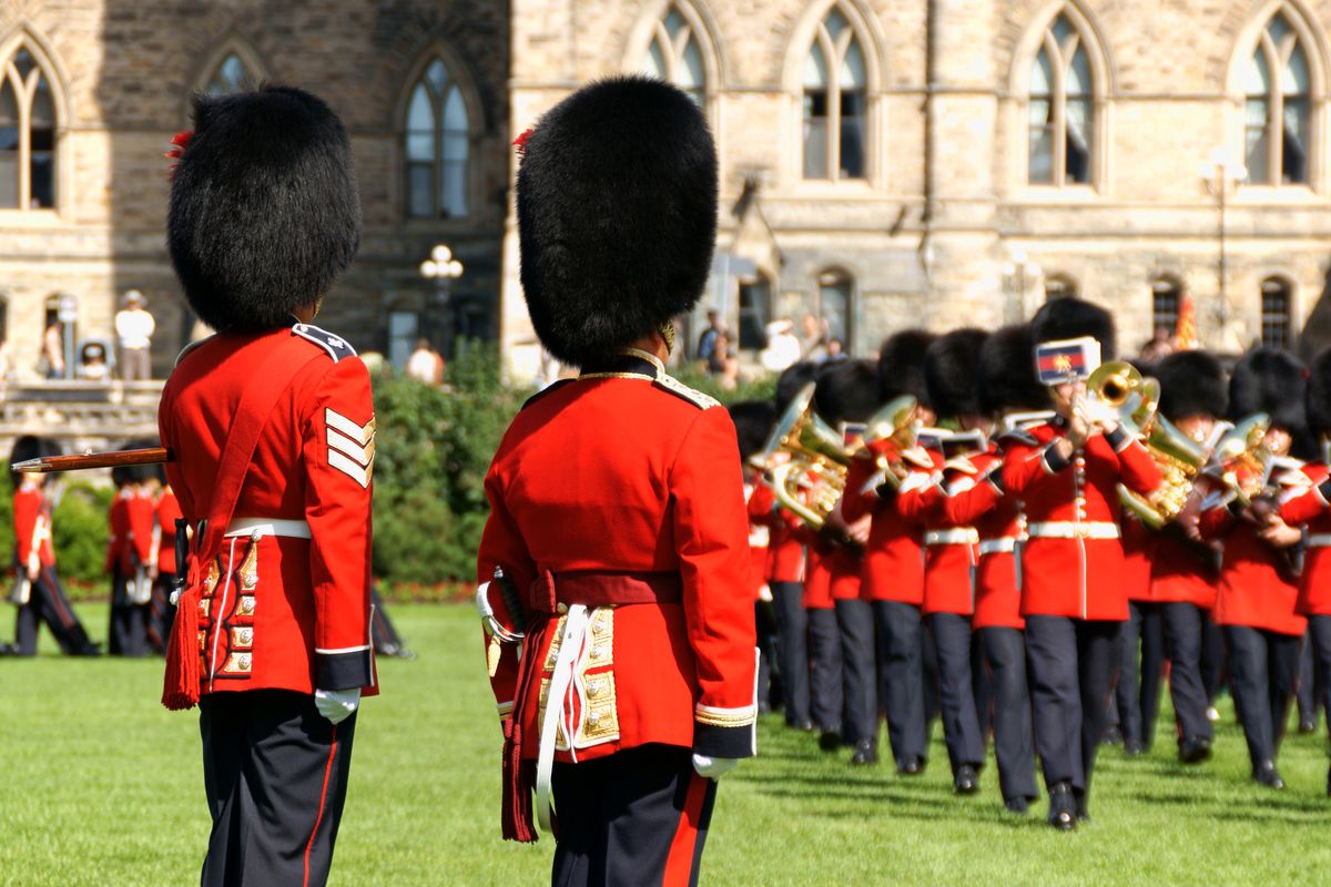  Changing of the guard at the Parliament of Canada  