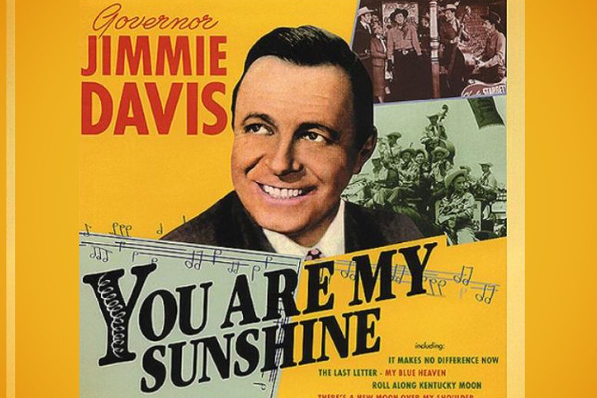 "You Are My Sunshine" How a maudlin song became a children's classic