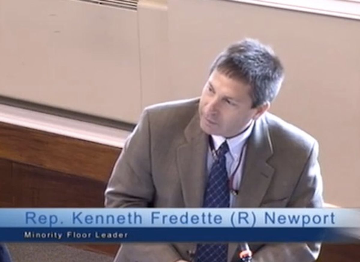 State Rep. Ken Fredette, R-Maine.  (YouTube/mainepeoplesalliance)