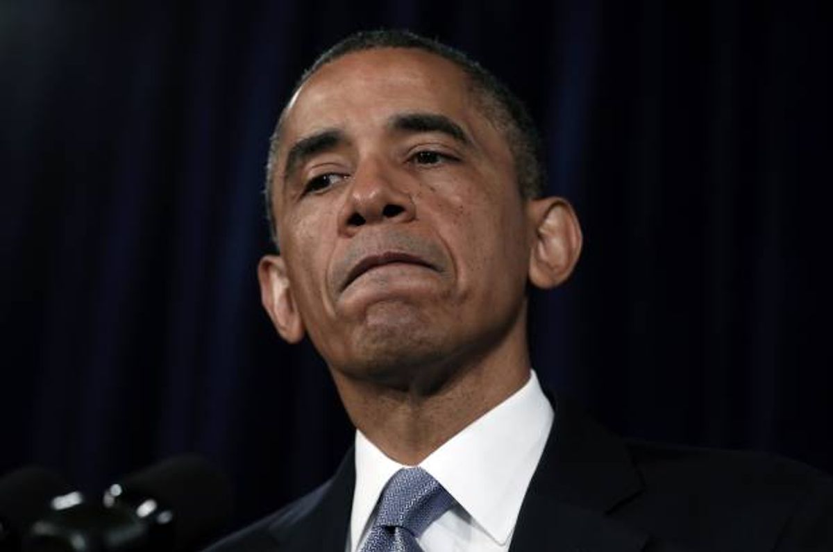 U.S. President Barack Obama              (Reuters/Kevin Lamarque)